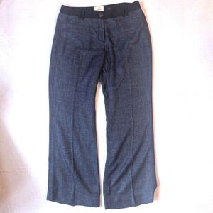 ELEVENSES Womens The Brighton Preppy Academia Anthropologie Tweed Wide Leg SZ 12